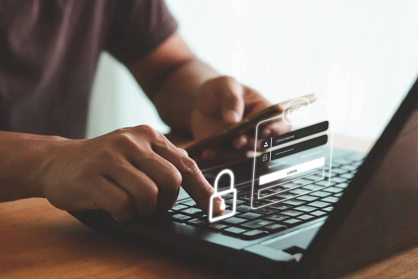 Cyber security in two-step verification.