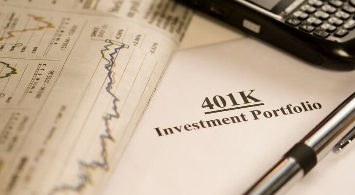 A 401(k) statement.