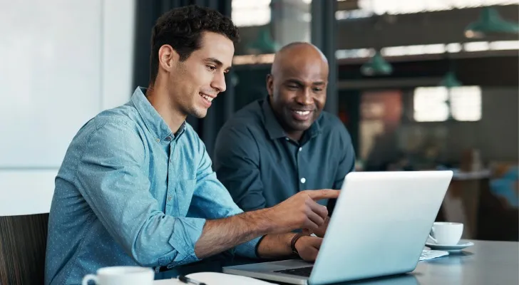 A financial advisor working with a tech manager to build an RIA tech stack